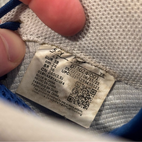 Nike Foamposite Little Posite One USA Moon GS Size 5.5Y - Picture 5 of 6